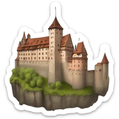 Nürnberg Castle sticker
