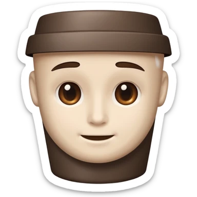 less details on the face, maybe a mix of the cup with 🙂 sticker