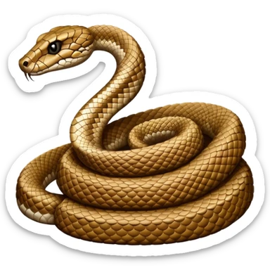 diamond back rattlesnake sticker