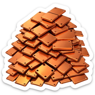 Cu scrap Milberry sticker