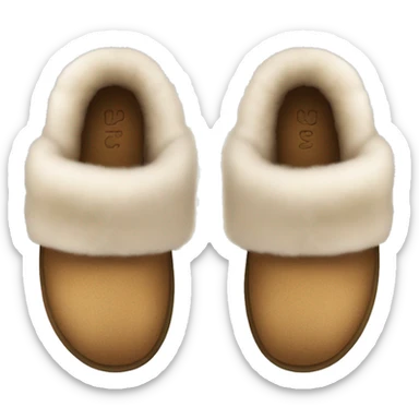 UGG slippers  sticker