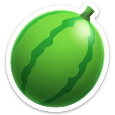 Melon sticker