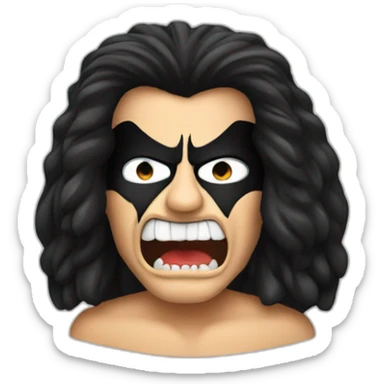 Gene Simmons sticker
