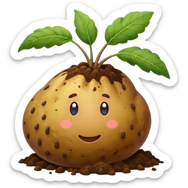 Potato sticker