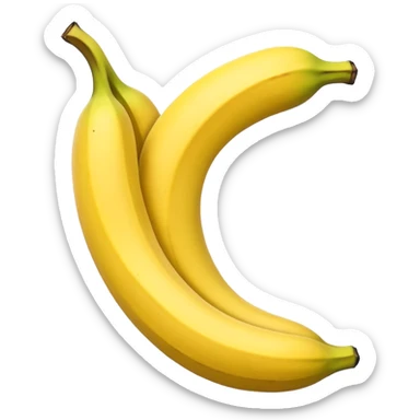banana peel sticker