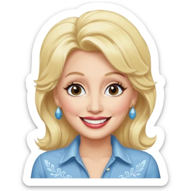 Dolly Parton sticker