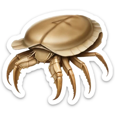 Horseshoe crab sticker