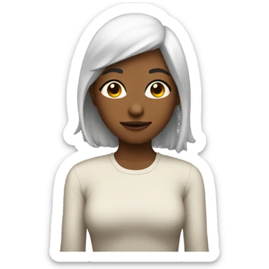 all all not skinny sticker