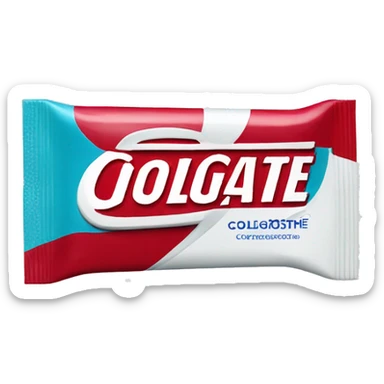  COLGATE toothpaste sticker