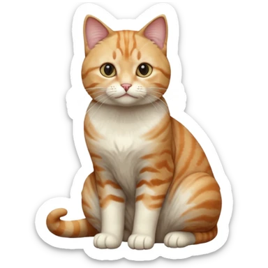 Hyperrealistic lifelike cat (full body) photo image picture aesthetic scenery  sticker