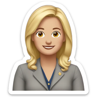 Leslie-knope sticker