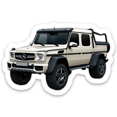 mercedes G class 6x6 sticker