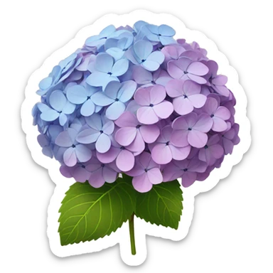 hydrangeas sticker