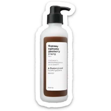 the ordinary peeling solution bottle with label sticker