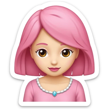 Estética  aniversário rosa de lacinhos,  faça laços rosa  sticker