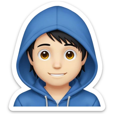 I need to make Emo Jay so that it conveys a very good feeling and as if I'm hugging someone. sticker