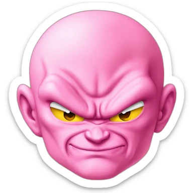 Dragonball buu sticker