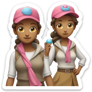 Serena Pokemon Trainer sticker