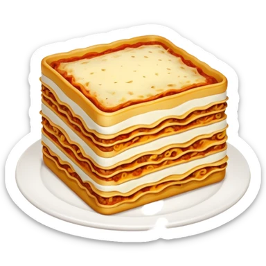 lasagna emoji copie sticker