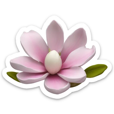 flower magnolia sticker