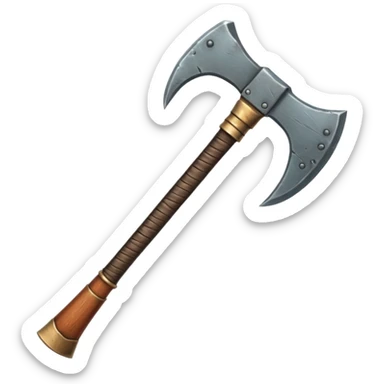 ares's axe sticker