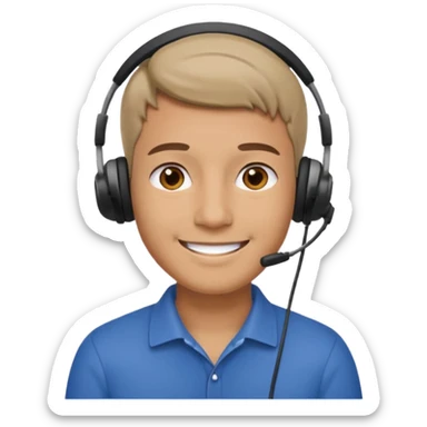 a close friend man, a fetish channel reviewer sticker