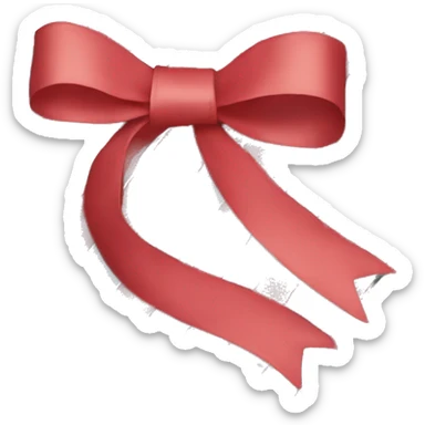 Ribbon sticker