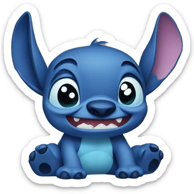 Stitch sticker