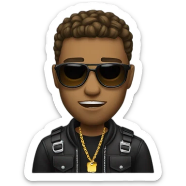 gangsta with PC sticker