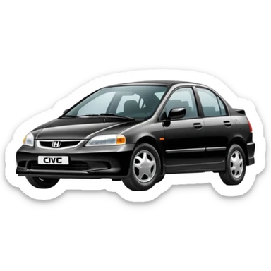 2000 Honda Civic 1.6 İes sticker