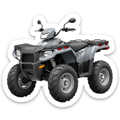 ATV - Polaris Sportsman 570 (Model Year: 2014) (Iconic colour: grey) sticker