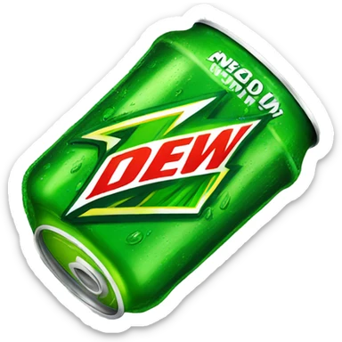 Mountain Dew  sticker