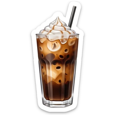 iced coffee sticker