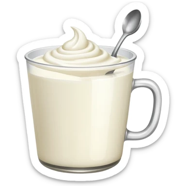 Yogurt  sticker