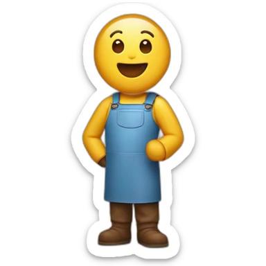 Un gros qui gobe une saucisse sticker