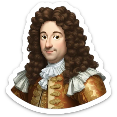 louis xiv sticker