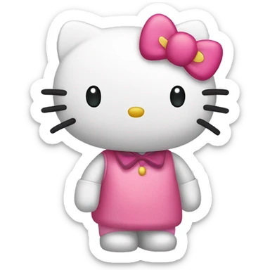 hello kitty sticker