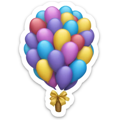 Balloons sticker