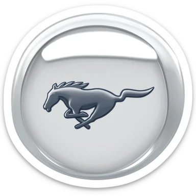 Mustang logo for cpm sticker