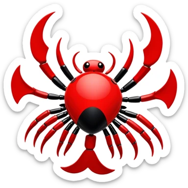 Rescue Boat - Zodiac Pro 850 (Model Year: 2022) (Iconic colour: Red and black) sticker