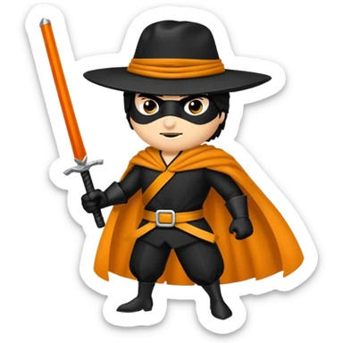 Diseña un Zorro saludando  sticker