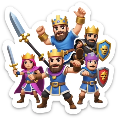 Clash royale sticker