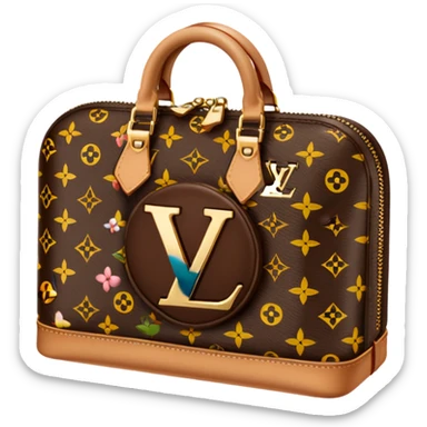 Louis vuitton logo  sticker