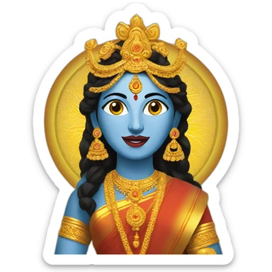 Durga mata  sticker