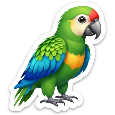 Perroquet sticker