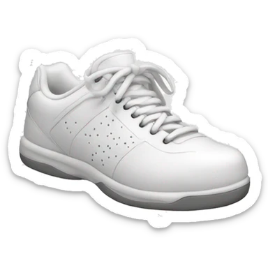 chunky white tennis shoes sticker
