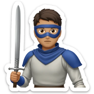 Fencer sticker
