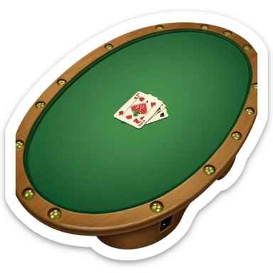 Poker Table: Wider Table



 sticker