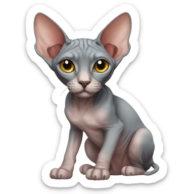 Sphynx sticker