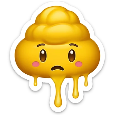 Mustard fart sticker